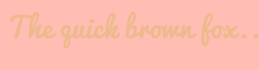 Image with Font Color EEBA8C and Background Color FFBDB4
